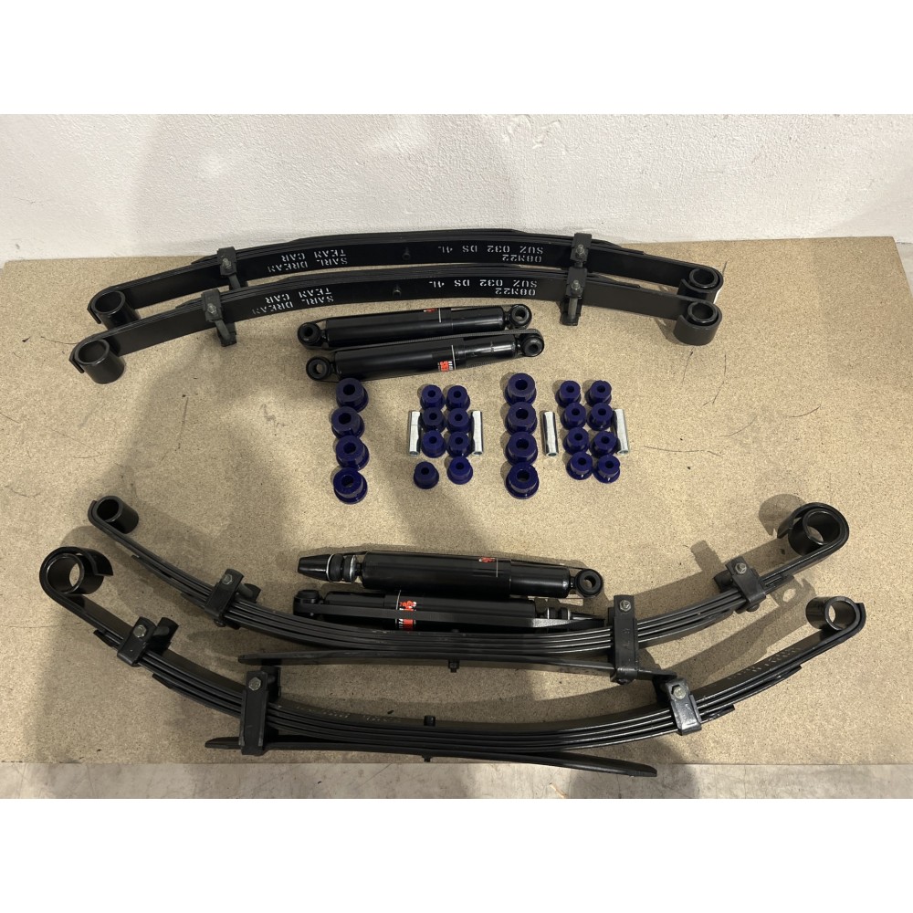 Kit suspension +5cm Suzuki Santana 410 413 Samurai Long DTC Parts