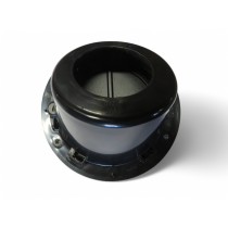Trappe à carburant aluminium noir Jeep Wrangler JK - DTC Parts