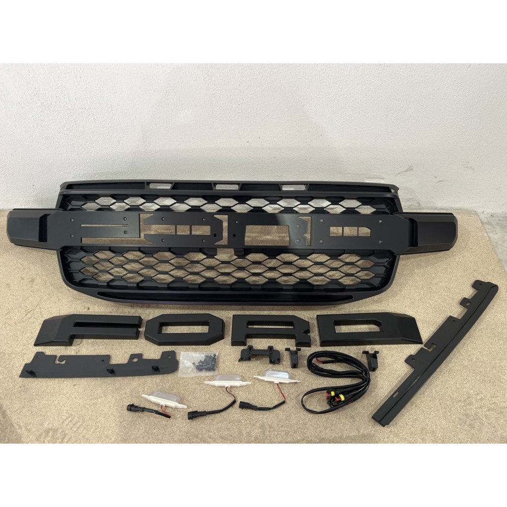  Calandre noire Raptor Ford Ranger T9W - Style Wildtrak puissant 
