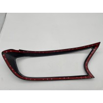 Entourages de phares noirs Ford Ranger T7 2016-2019 DTC Parts
