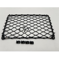 Filet de rangement acier noir 312x200mm DTC Parts - Fixation facile