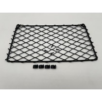 Filet de rangement acier noir DTC Parts 370x200mm avec fixations