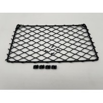 Filet de rangement acier noir DTC Parts 370x200mm avec fixations