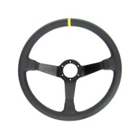Volant Racing cuir noir Ø380 DTC Parts – Confort & Style 4x4