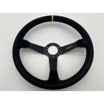  Volant Racing cuir noir Ø380 DTC Parts – Confort & style sport 