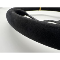  Volant Racing cuir noir Ø380 DTC Parts – Confort & style sport 