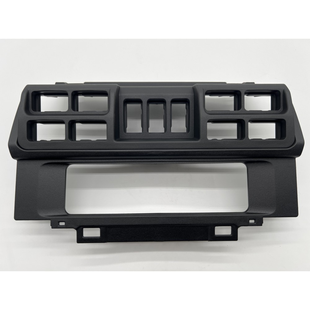 Habillage central tableau de bord PVS Land Cruiser 70, 11 switches