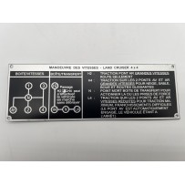 Plaque de Transmission J4 BV4 Toyota Land Cruiser fiable DTC