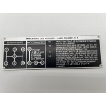 Plaque de Transmission J4 BV5 DTC Parts pour Toyota Land Cruiser