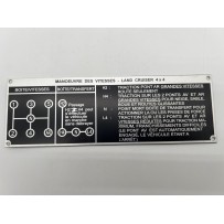 Plaque de Transmission J4 BV5 DTC Parts pour Toyota Land Cruiser