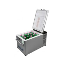 Réfrigérateur congélateur Engel 32L Silver pour bivouac 12/24/230V