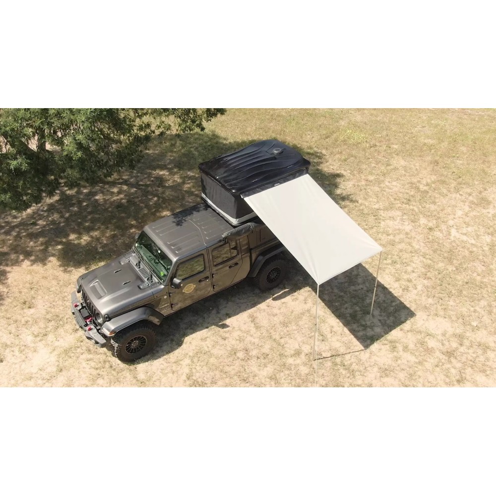 Store lateral James Baroud 170x240 gamme Frontier pour tente de toit Odyssey