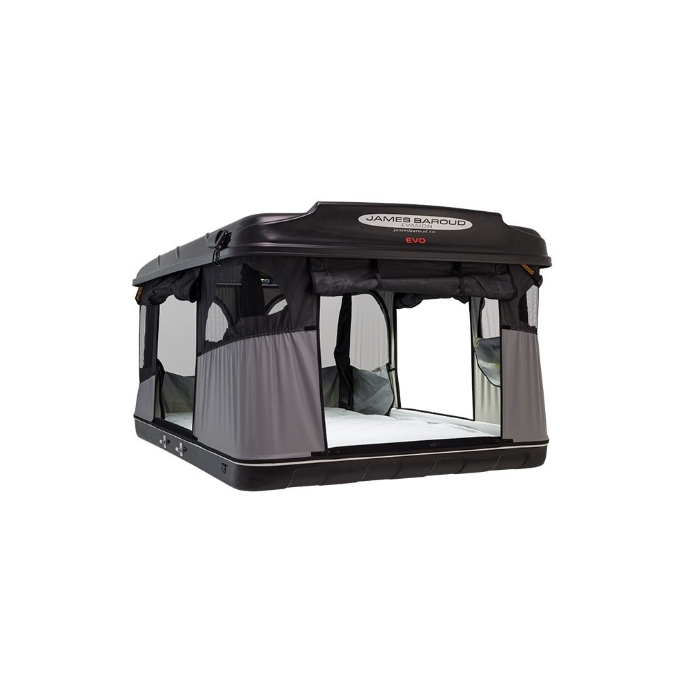 Tente de toit rigide Evasion M EVO Noir – Offroad James Baroud