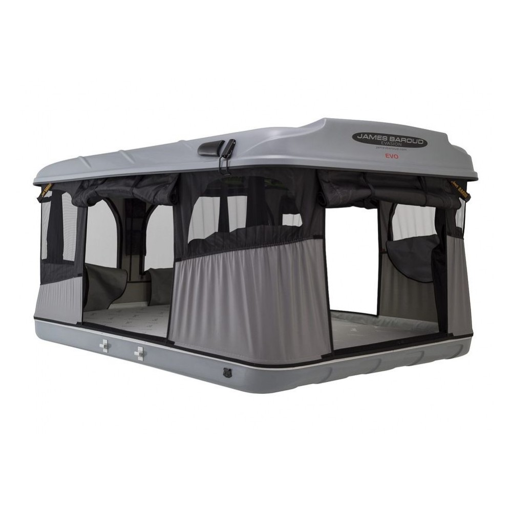 Tente de toit Evasion M EVO James Baroud alu gris - Offroad