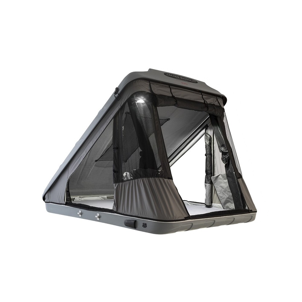Tente de toit rigide Discovery M EVO James Baroud alu gris - Offroad