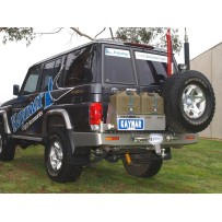 Pare-choc arrière Kaymar Toyota HZJ76, VDJ76 : robuste & fiable