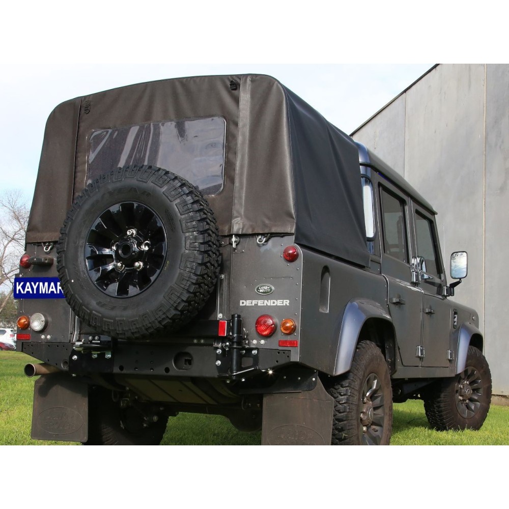 Porte roue arrière Kaymar Defender 110 Pick-up - Robustesse 4x4