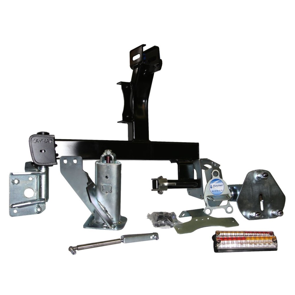 Porte roue de secours Kaymar gauche Toyota VDJ200 alu, robuste