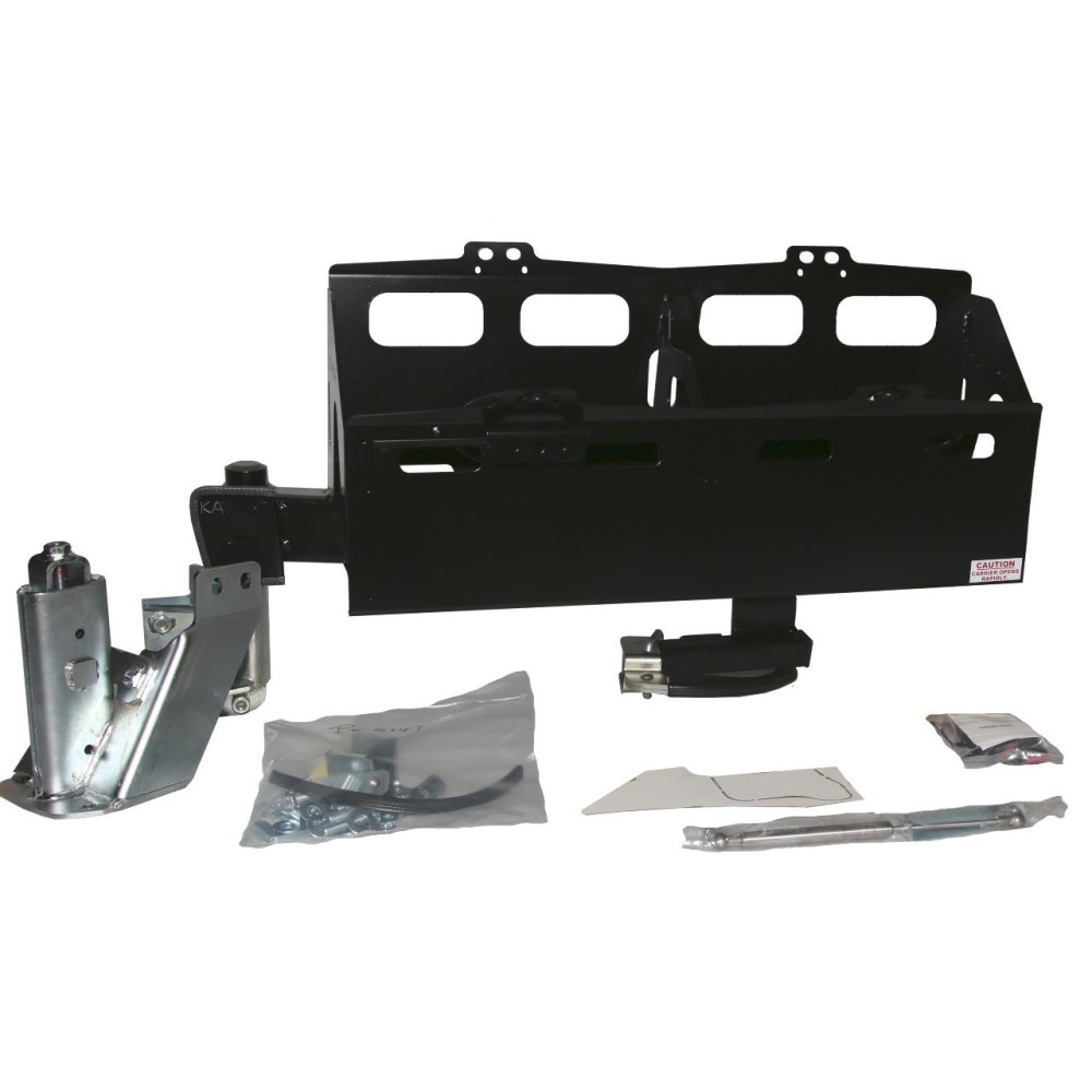 Porte jerrycan double Kaymar gauche pour Land Cruiser VDJ200