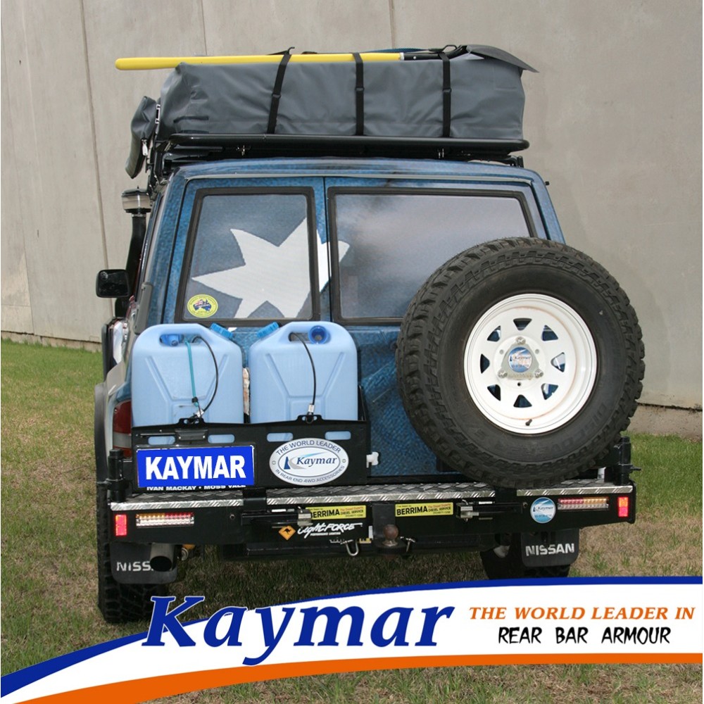 Pare-chocs arrière Kaymar Nissan Patrol Y60 : robustesse 4x4