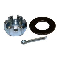 Set écrou rondelle goupille Kaymar pour porte roue arrière 4x4