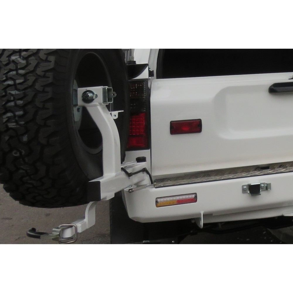 Porte roue de secours Kaymar HDJ80/Patrol Y60 – Robuste et fiable
