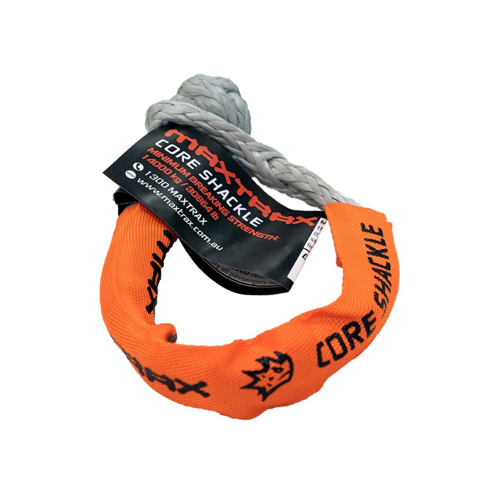 Manille souple Maxtrax Core Shackle 14T – Treuillage 4x4 sécurisé