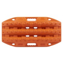 Plaque à sable Maxtrax Jaxbase orange : support cric 4x4 robuste