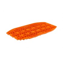 Plaque à sable Maxtrax Jaxbase orange : support cric 4x4 robuste