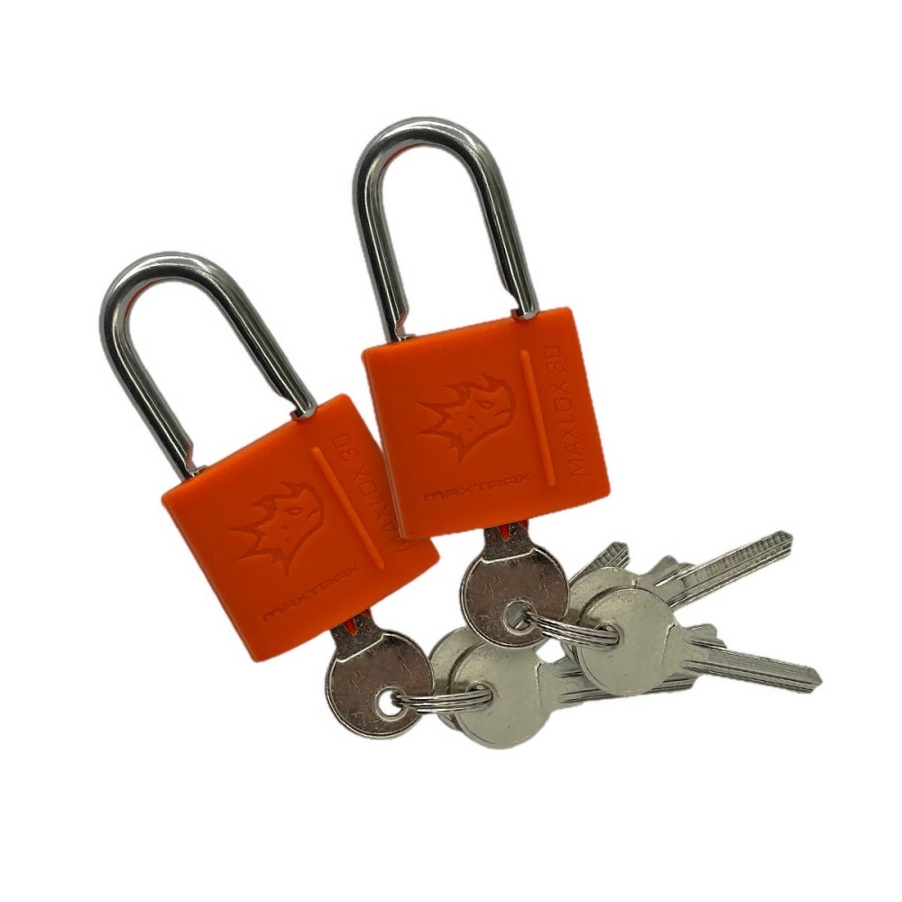 Sécurisez vos plaques 4x4 avec le Cadenas Maxtrax Maxlox Dual Pack
