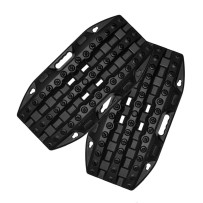 Plaques à sable Maxtrax Mini Noires : traction 4x4 efficace