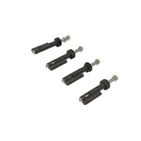 Fixation rapide Maxtrax MKII 4x4 – Set 4 pièces, 40mm filetage