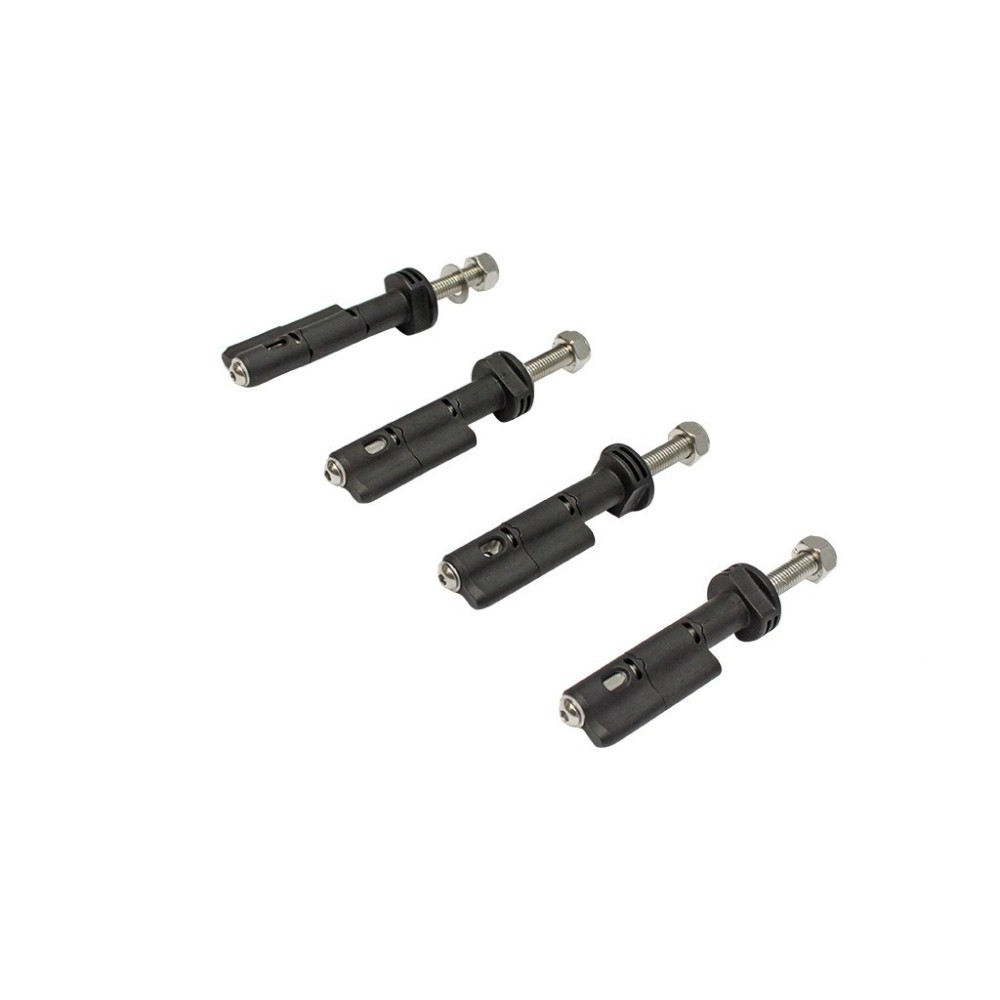 Fixation rapide Maxtrax MKII 4x4 – Set 4 pièces, 40mm filetage