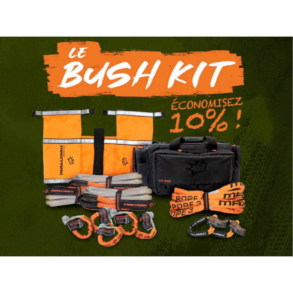 Kit de treuillage Maxtrax Bush Kit : récupération 4x4 efficace