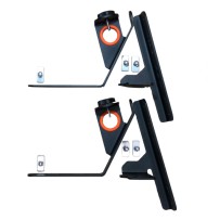 Support incliné Maxtrax + pelle pour galerie 4x4, désensablage