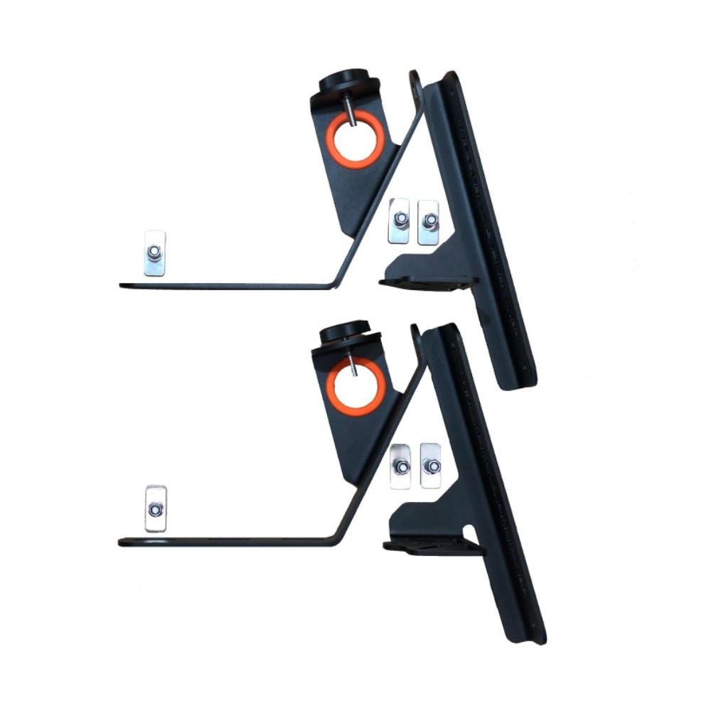 Support incliné Maxtrax + pelle pour galerie 4x4, désensablage