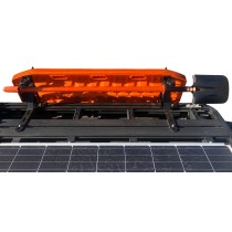 Support incliné Maxtrax + pelle pour galerie 4x4, désensablage