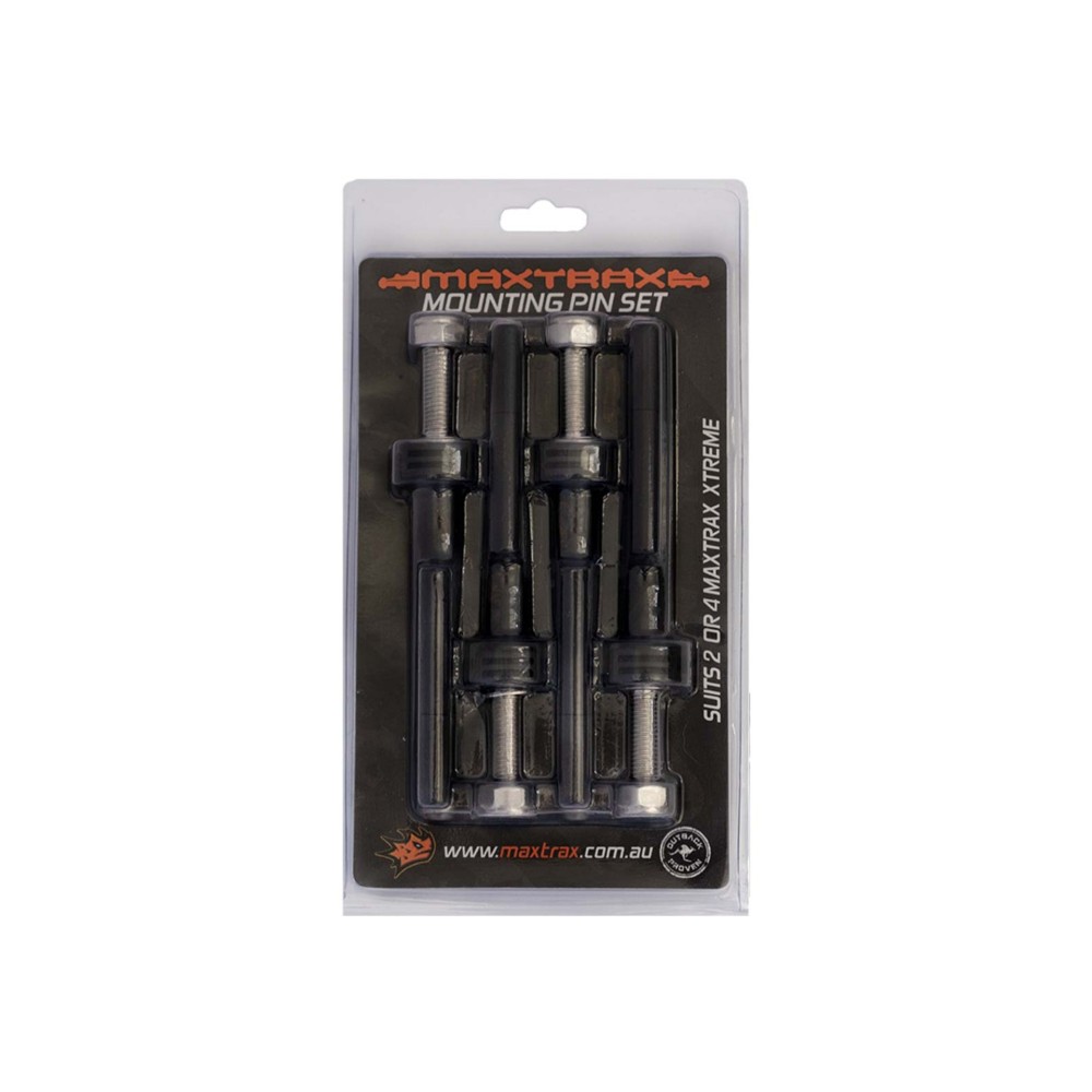 Fixation rapide Maxtrax Xtreme 4x4 – Set de 4, Filetage 40mm