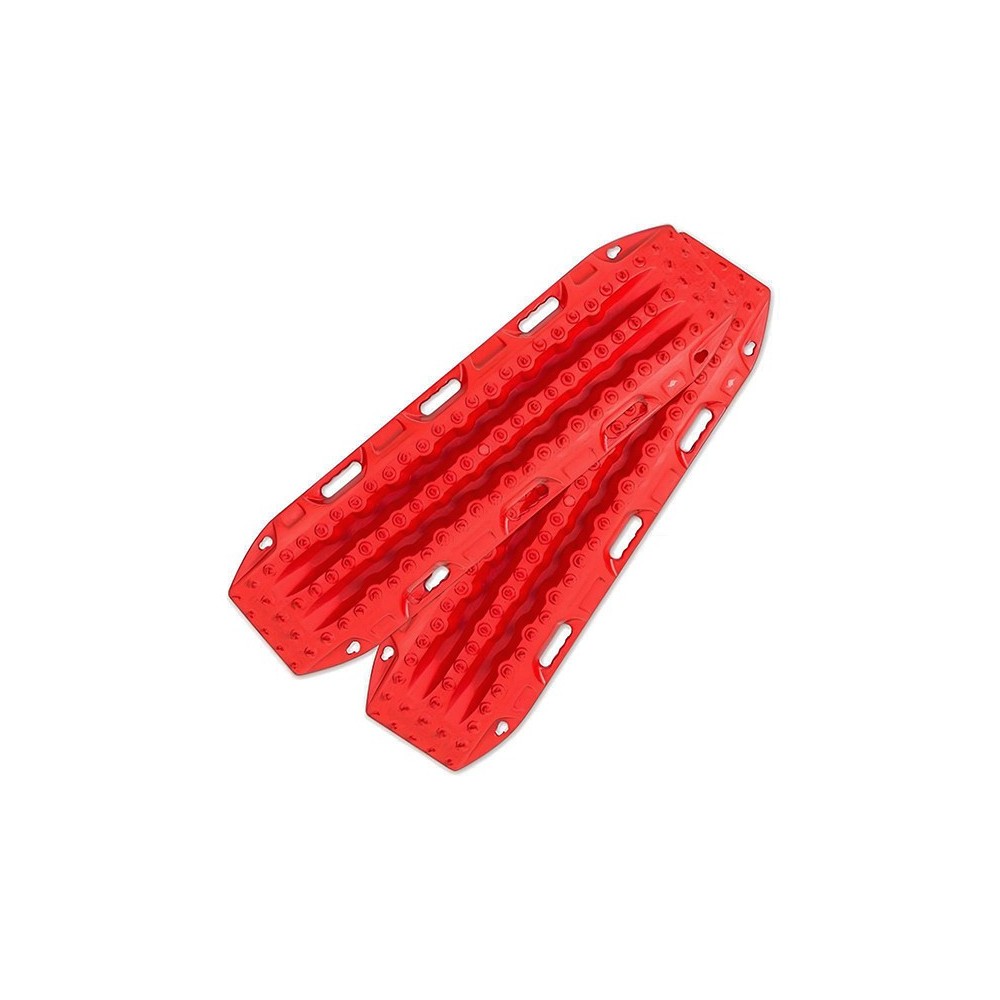 Plaques à sable Maxtrax MKII rouges – Désensablage 4x4 fiable