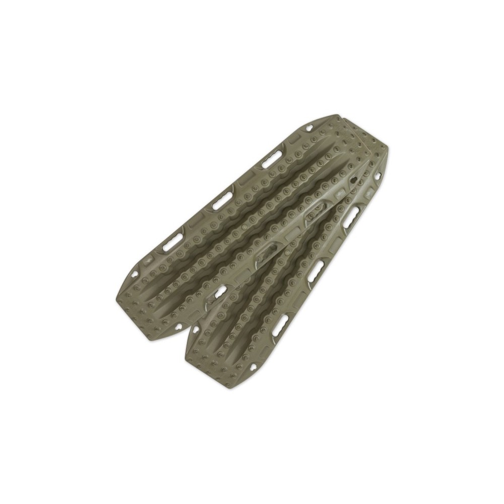Plaques à sable Maxtrax MKII vert olive - La paire