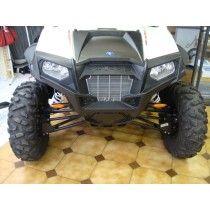 Protection radiateur RZR800 N4-Offroad : calandre acier robuste