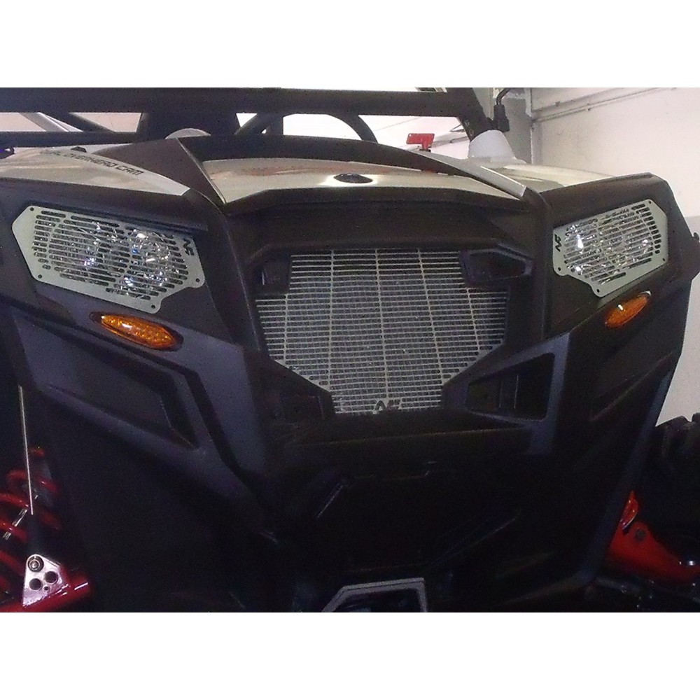 Protection radiateur RZR900 N4-Offroad : acier robuste, achat idéal