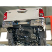 Attelage carré 2" homologué Toyota Hilux Revo N4-Offroad robuste