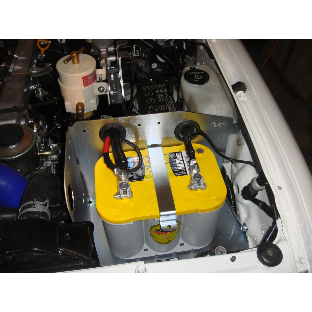 Kit bacs à batteries acier Toyota HDJ80 N4-Offroad - Robuste, fiable