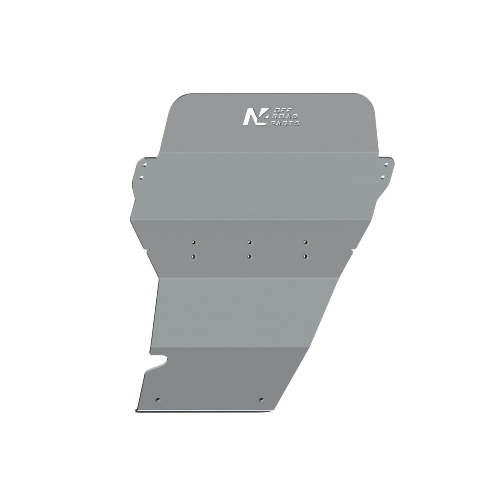 Ski de protection avant 8mm alu Toyota VDJ200 N4-Offroad robuste