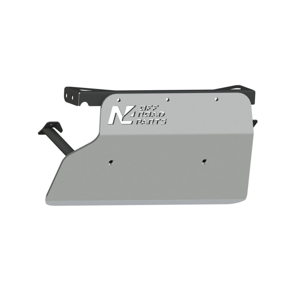 Ski de protection avant 8mm Nissan Patrol Y60 N4-Offroad robuste
