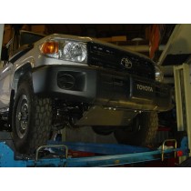 Ski de protection avant 8mm alu Toyota HZJ7 VDJ7 N4-Offroad robuste
