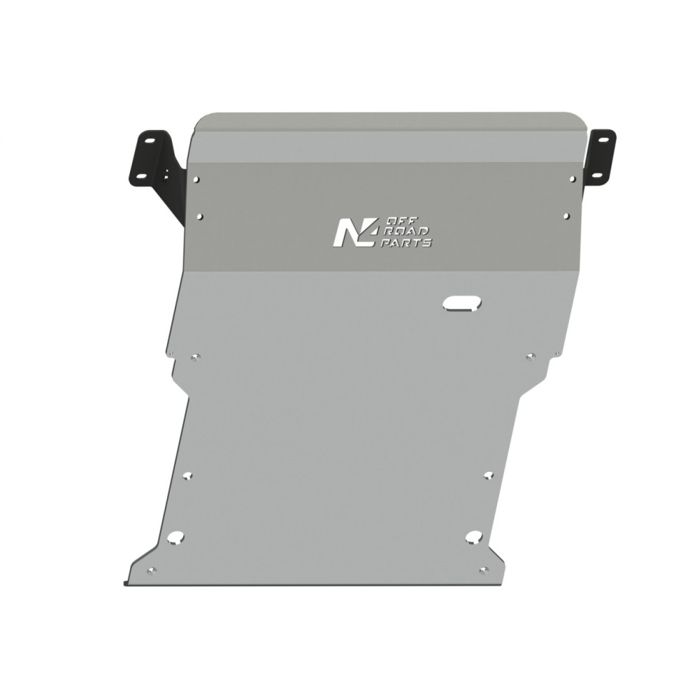 Ski de protection avant Sprinter W906 W907 alu 8mm N4-Offroad