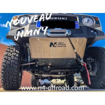 Ski de protection avant 8mm Suzuki Jimny 2018+ N4-Offroad robuste
