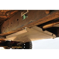 Ski de protection alu 8mm N4-Offroad pour Defender 110/130 TD5